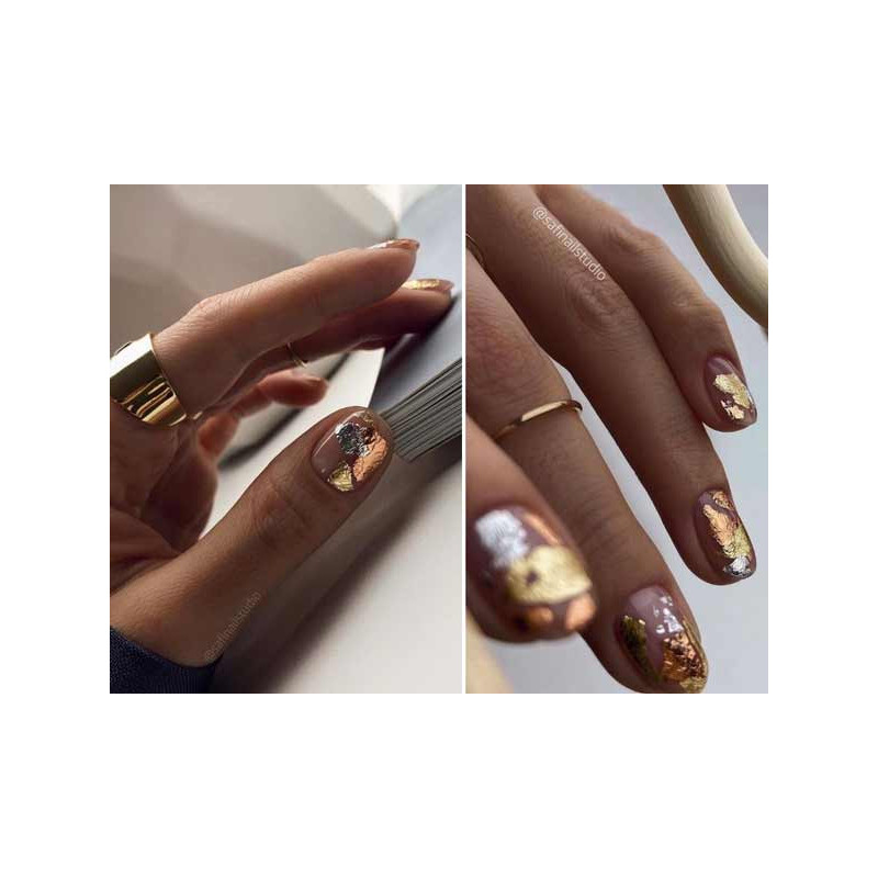 GOLDENE LICHT - PIGMENT FLAKES (0,5g) ZooNail-FLAKES-Double Beauty Shop