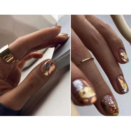 GOLDENE LICHT - PIGMENT FLAKES (0,5g) ZooNail