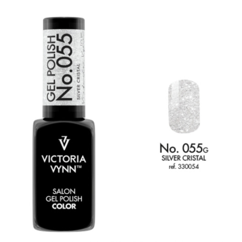 055 Silver Cristal - Gel polish 8ml VICTORIA VYNN-Online-Shop-Double Beauty Shop