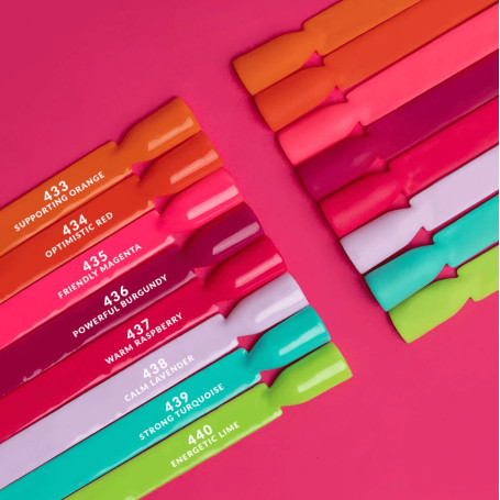 436 POWERFUL BURGUNDY UV Nagellack 7ml Semilac