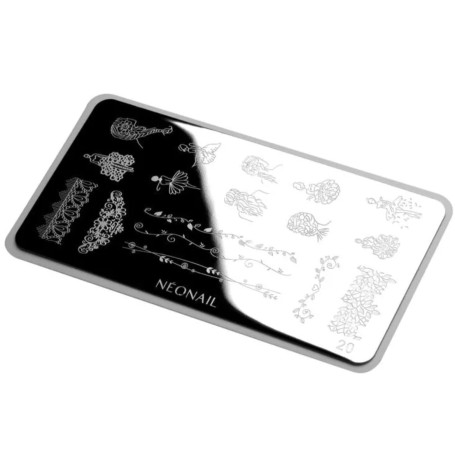 Stamping Schablone 20 Neonail