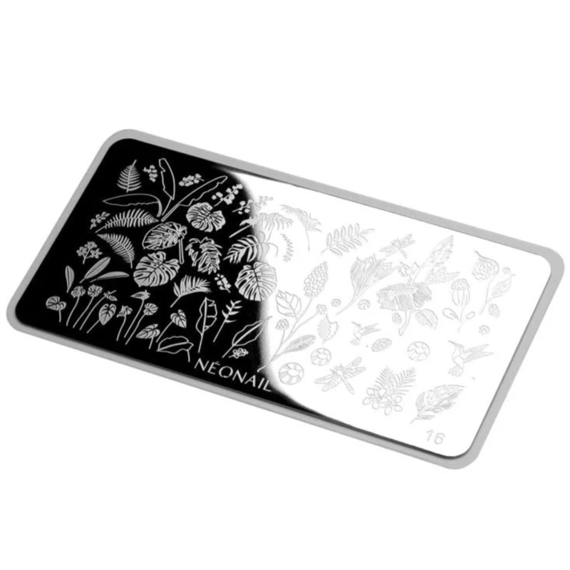 Stamping Schablone 16 Neonail-ALLE SCHABLONEN-Double Beauty Shop