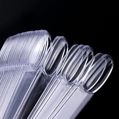 PRÄSENTATIONSDISPLAY CLEAR OVAL