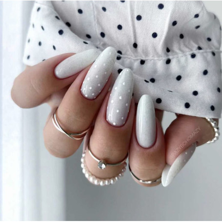 SMOKY WHITE - RUBBER BASE COAT FOIL 10 ml DIDIER LAB