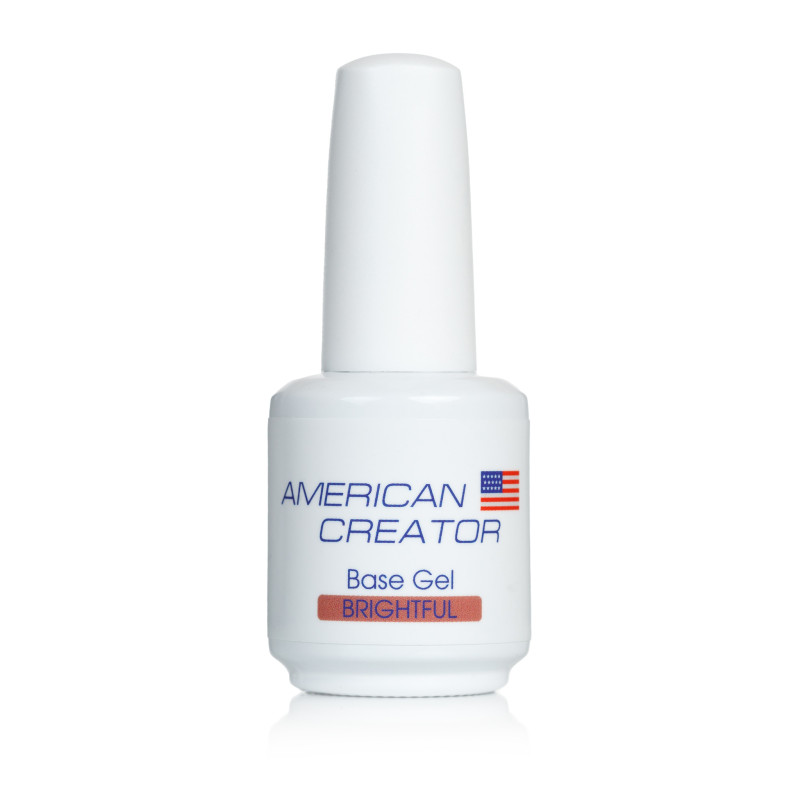 Brightful - Base Gel (Cover Base) 15ml AMERICAN CREATOR-AMERICAN CREATOR-Double Beauty Shop