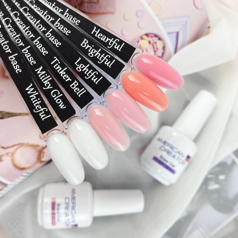 Whiteful - Base Gel (Cover Base) 15ml AMERICAN CREATOR-AMERICAN CREATOR-Double Beauty Shop