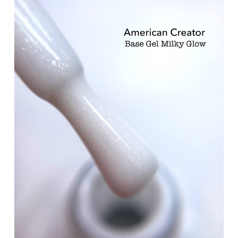 Milky Glow - Base Gel (Cover Base) 15ml AMERICAN CREATOR-GEL IN THE BOTTLE-Double Beauty Shop