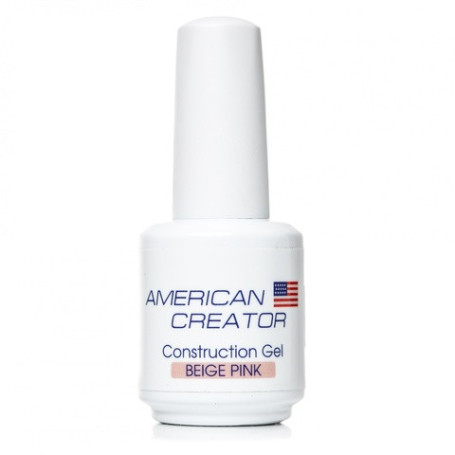 Beige Pink - Construction Gel 15ml AMERICAN CREATOR