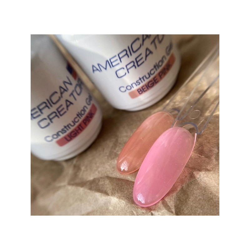 Beige Pink - Construction Gel 15ml AMERICAN CREATOR-GEL IN THE BOTTLE-Double Beauty Shop