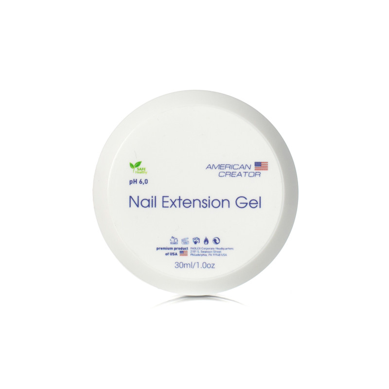CLEAR - NAIL EXTENSION GEL 30ml AMERICAN CREATOR-MODELLAGE GELE EINPHASEN-SYSTEM-Double Beauty Shop