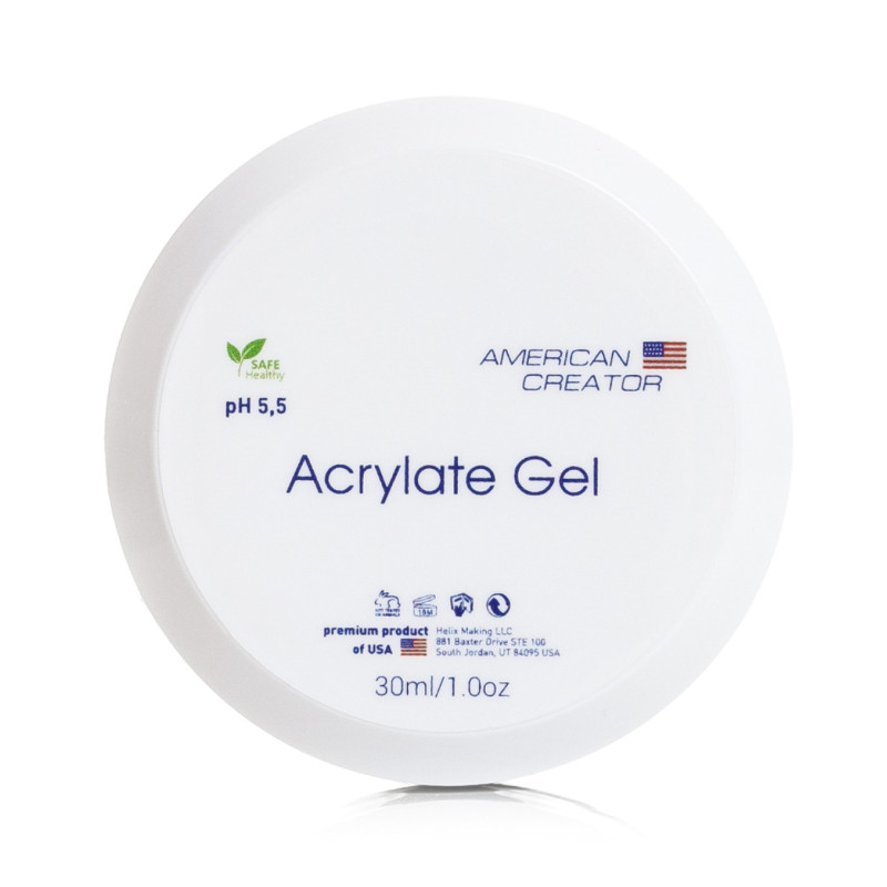 CLEAR - Acrylate Gel (Acrylgel) 30ml AMERICAN CREATOR-ACRYLGEL-Double Beauty Shop