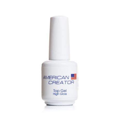 High Gloss - TOP GEL (Top coat) 15ml AMERICAN CREATOR
