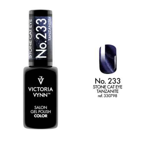233 Tanzanite Stone Cat Eye Gel polish 8ml VICTORIA VYNN