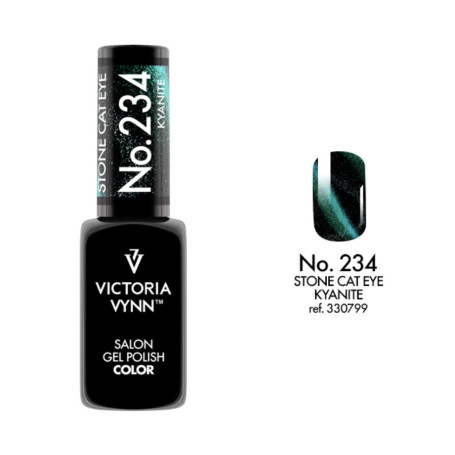 234 KYANITE Stone Cat Eye Gel polish 8ml VICTORIA VYNN