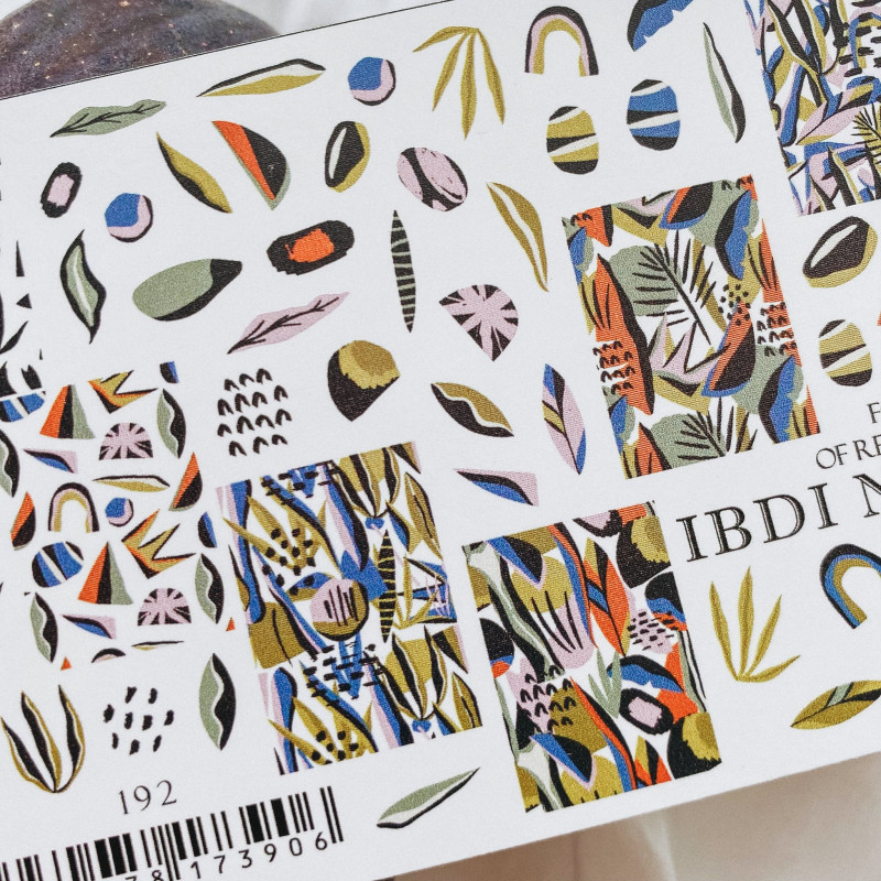 COLORFUL 192 IBDI NAILS-ALLE SLIDER-Double Beauty Shop