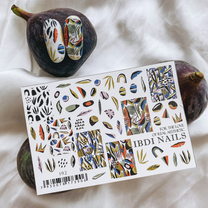 COLORFUL 192 IBDI NAILS-ALLE SLIDER-Double Beauty Shop