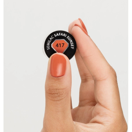 417 SAFARI SUNSET - UV Nagellack 7ml Semilac