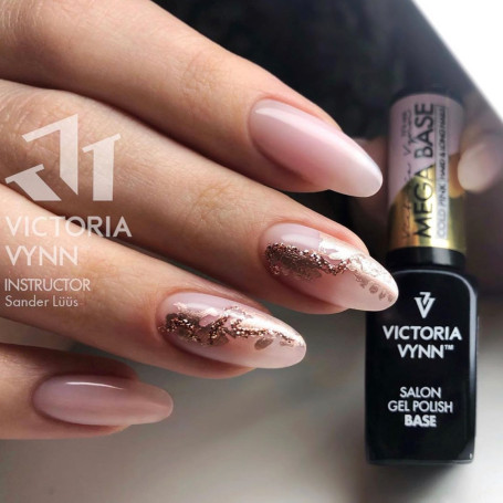 COLD PINK — Mega Base (Rubber Base coat)  8-15 ml VICTORIA VYNN