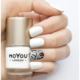 WHITE KNIGHT - Stempellack 9ml MoYou LONDON 2