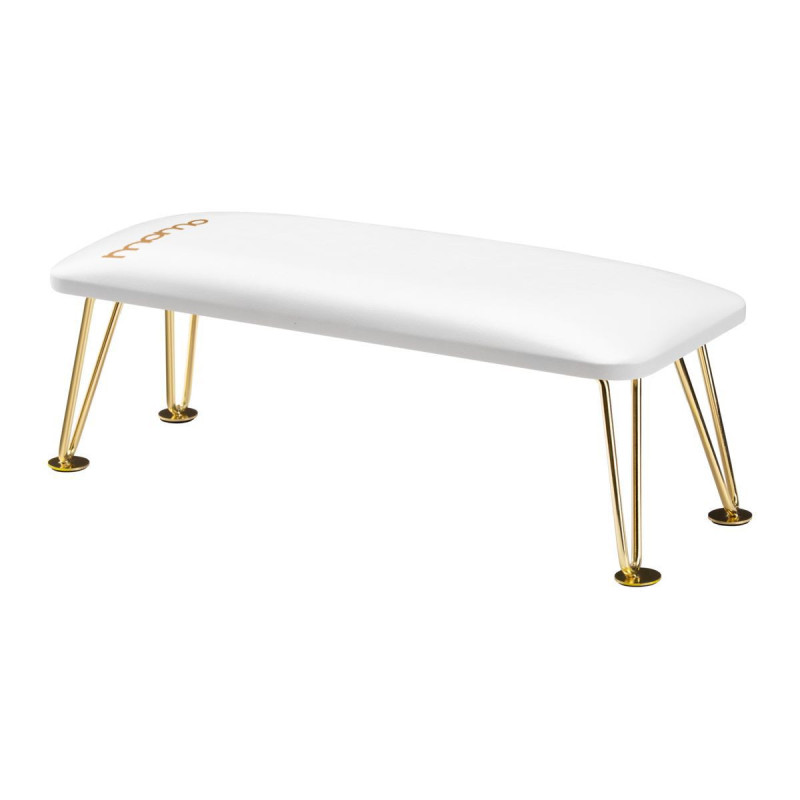GOLDWHITE - Handauflage MOMO 6M Öko-Leder
