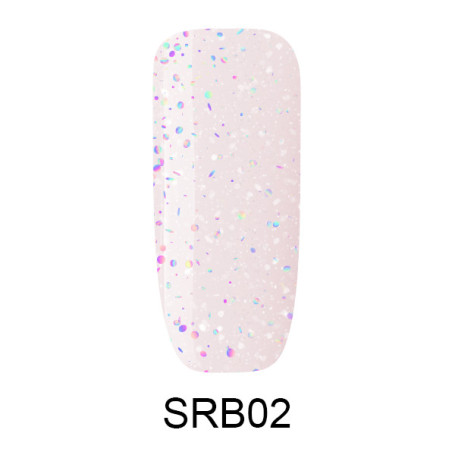 02 Casiopeia - Sparkling Rubber Base 8ml MAKEAR