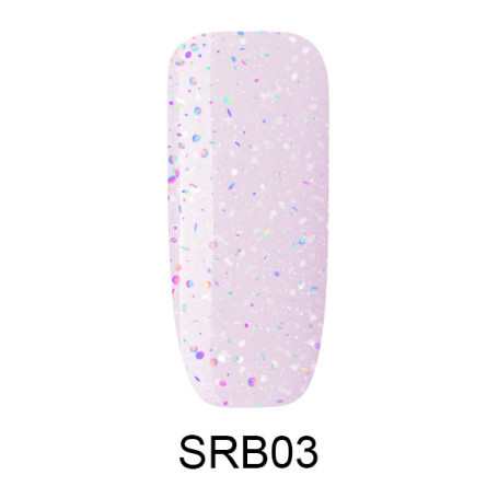 03 Andromeda - Sparkling Rubber Base 8ml MAKEAR