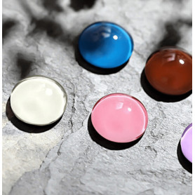 Rund Swatch display für Nagellack Glas Transparent (10...