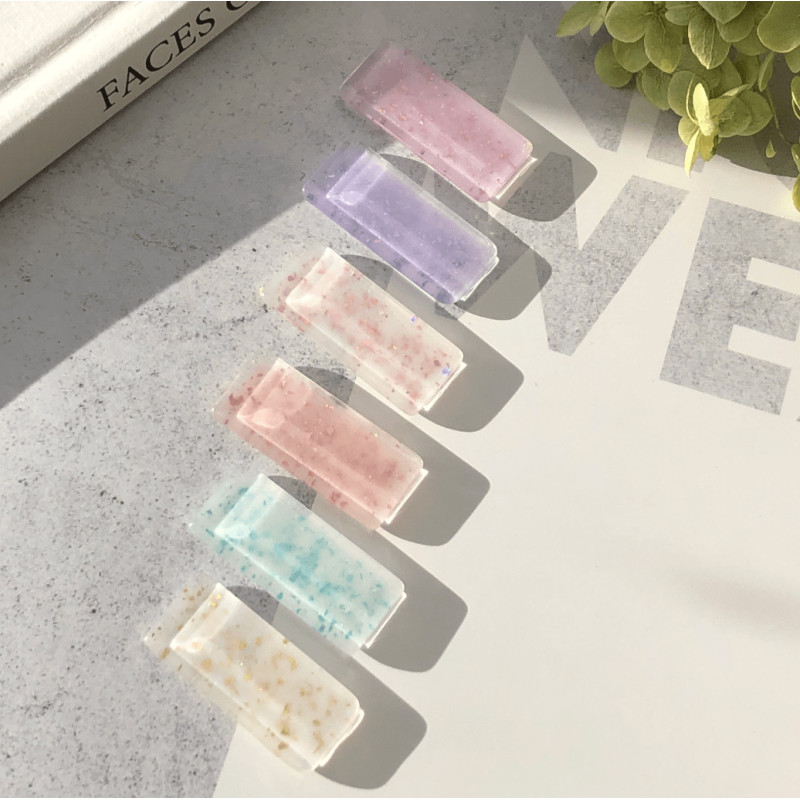 Rechteck - Swatch display für Nagellack Glas Transparent (10 Stück)-PRÄSENTATIONSTIPS-Double Beauty Shop