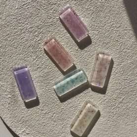 Rechteck - Swatch display für Nagellack Glas Transparent...