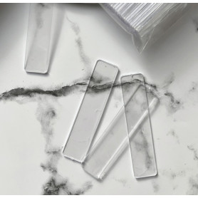 Klares Display für Swatches von Nagellacken (10 Stück)...