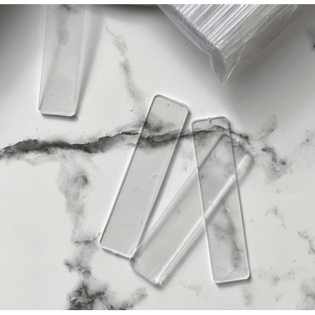 Klares Display für Swatches von Nagellacken (10 Stück) Double Beauty Design