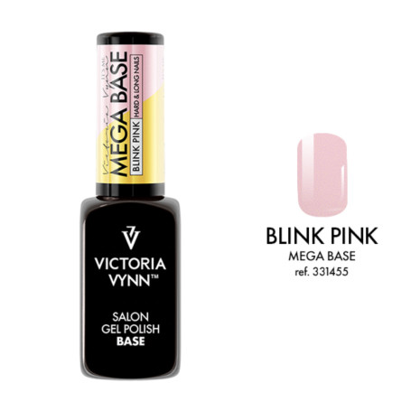 BLINK PINK — Mega Base (Rubber Base coat) 8 ml VICTORIA VYNN