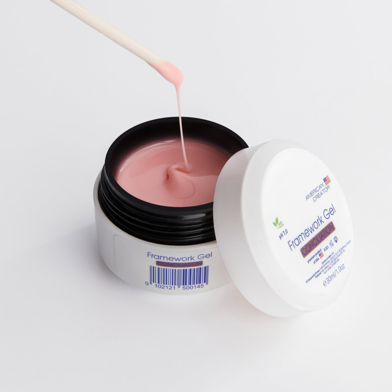 CONCILIATION - FRAMEWORK GEL 30ml AMERICAN CREATOR-MODELLAGE GELE EINPHASEN-SYSTEM-Double Beauty Shop