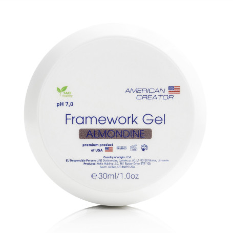 ALMONDINE - FRAMEWORK GEL 30ml AMERICAN CREATOR