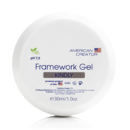 KINDLY - FRAMEWORK GEL 30ml AMERICAN CREATOR
