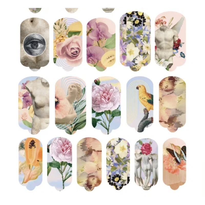 Nagelfolie Antique - Nail Wraps by Provocative Nails-NAIL WRAPS SELBSTKLEBEND-Double Beauty Shop