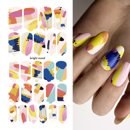 Nagelfolie Bright mood - Nail Wraps by Provocative Nails