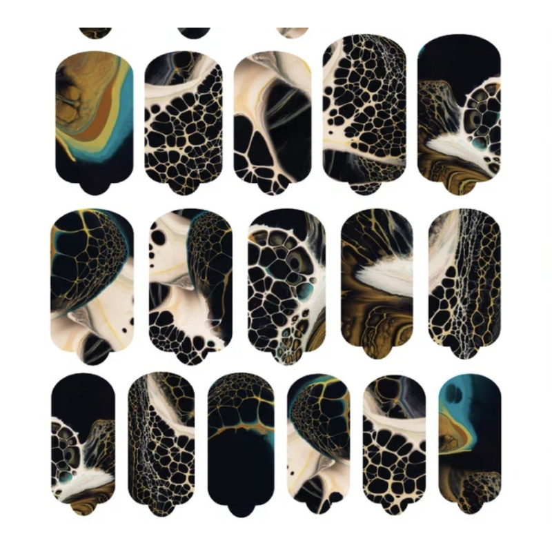 Nagelfolie Caravaggio - Nail Wraps by Provocative Nails-NAIL WRAPS SELBSTKLEBEND-Double Beauty Shop