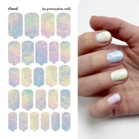 Nagelfolie Cloud - Nail Wraps by Provocative Nails
