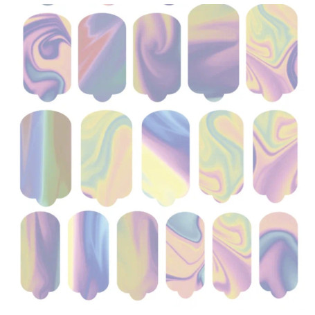 Nagelfolie Gasoline - Nail Wraps by Provocative Nails