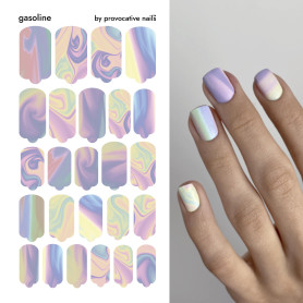 Nagelfolie Gasoline - Nail Wraps by Provocative Nails