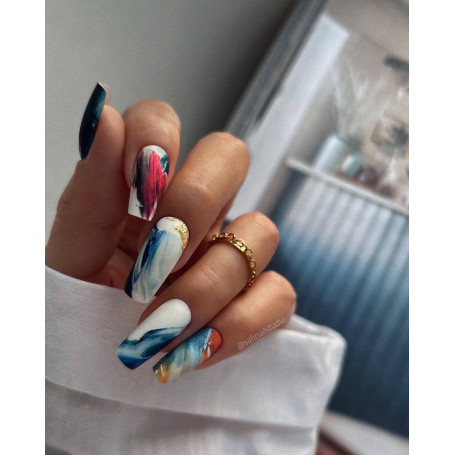 Nagelfolie Malibu - Nail Wraps by provocative nails & safinailstudio