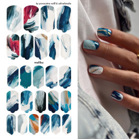 Nagelfolie Malibu - Nail Wraps by provocative nails &...