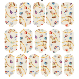 Nagelfolie Nostalgie - Nail Wraps by Provocative Nails 2