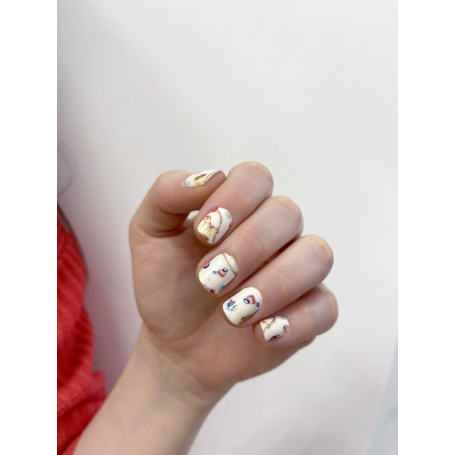 Nagelfolie Nostalgie - Nail Wraps by Provocative Nails