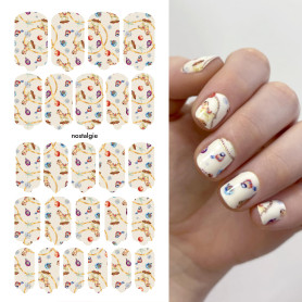 Nagelfolie Nostalgie - Nail Wraps by Provocative Nails