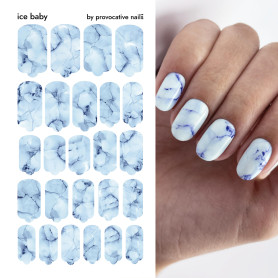 Nagelfolie Ice baby - Nail Wraps by Provocative Nails