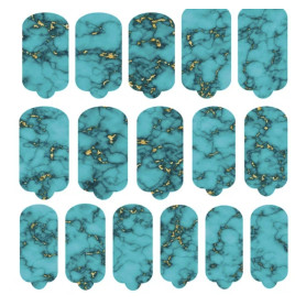 Nagelfolie Lapis Felicitas - Nail Wraps by Provocative Nails 2