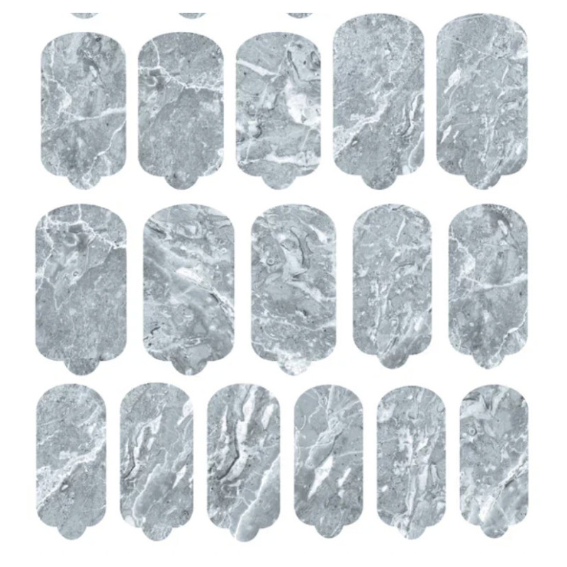 Nagelfolie Marmor - Nail Wraps by Provocative Nails-NAIL WRAPS SELBSTKLEBEND-Double Beauty Shop