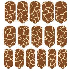 Nagelfolie Masai - Nail Wraps by Provocative Nails 2